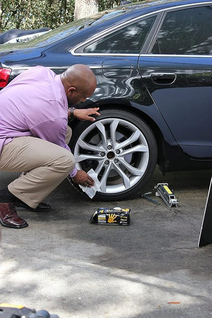 Grime Boss Car Cleaning Auto Kit | Features Heavy Duty Hand & Surface Wipes, Microfiber Cloths, and Glass & Mirror Wipes
