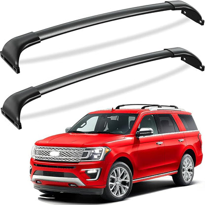 Tuyoung 300lbs Roof Racks Cross Bars Compatible with Ford Expedition & Ford Max 2018-2026 & Lincoln Navigator 2018-2024, Heavy Duty Aluminum Rooftop Cargo Carrier Low Noise Kayak Camping Road Trips