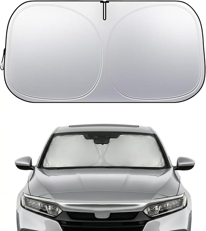 Accord Civic Dedicated Windshield Sun Shade, Sunshade Windshield Visor for Honda Accord 2018-2025, Civic 2016-2025.