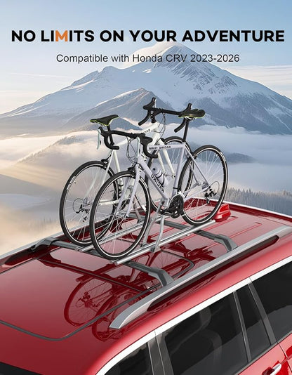 Wonderdriver 300lbs Roof Rack Cross Bars Fit for 2023 2024 2025 2026 Honda CR-V CRV & CRV Sport Hybrid, Heavy Duty All-Metal Aluminum Crossbar Luggage Racks Roof Rails Rooftop Carrier Canoe Kayak Bike