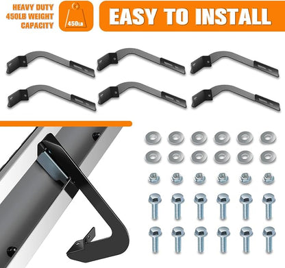 6.75" Running Boards Compatible with 2004-2024 Nissan Titan XD Crew Cab | Pair of Stainless Steel Flat Side Step Nerf Bars for Truck, Heavy Duty Polished Chrome Step Bars