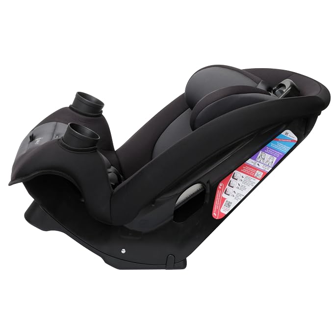 Safety 1st Ellaris 3-in-1 Convertible Car Seat, Slim Fit Design, Rear & Forward-Facing, 5-Position Headrest, Travel-Friendly with Machine-Washable Seat Pad, Smokey Haze