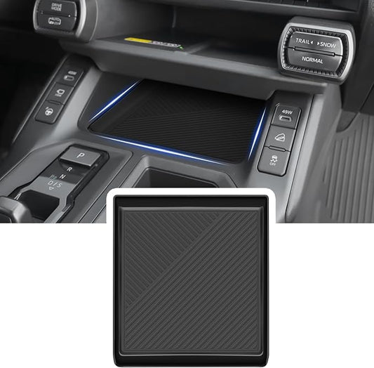 Silicone Center Console Organizer Mat Compatible for Toyota RAV4 2026 Accessories Center Console Organizer Insert Tray Silicone Gear Shift Tray