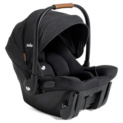 Joie Baby, Mint Latch Baseless Infant Car Seat – Lightweight, Built-in Rigid Lower Anchor Attachments and Side-Impact Protection – No Base Installation Required, Travel-Friendly Design (Shale Dark)