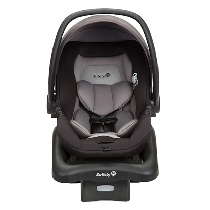 Safety 1st Smooth Ride Travel System Stroller and OnBoard FLX Infant Car Seat, Newborn to Toddler Baby Combo, Easy-Install, Large Canopy, Ample Storage, Foldable, Rear-Facing 4-30 lbs, Monument