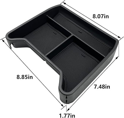 for VW ID.4 Lower Console Console Organizer Storage Tray Accessories Compatible with VW ID4 2021 2022 2023