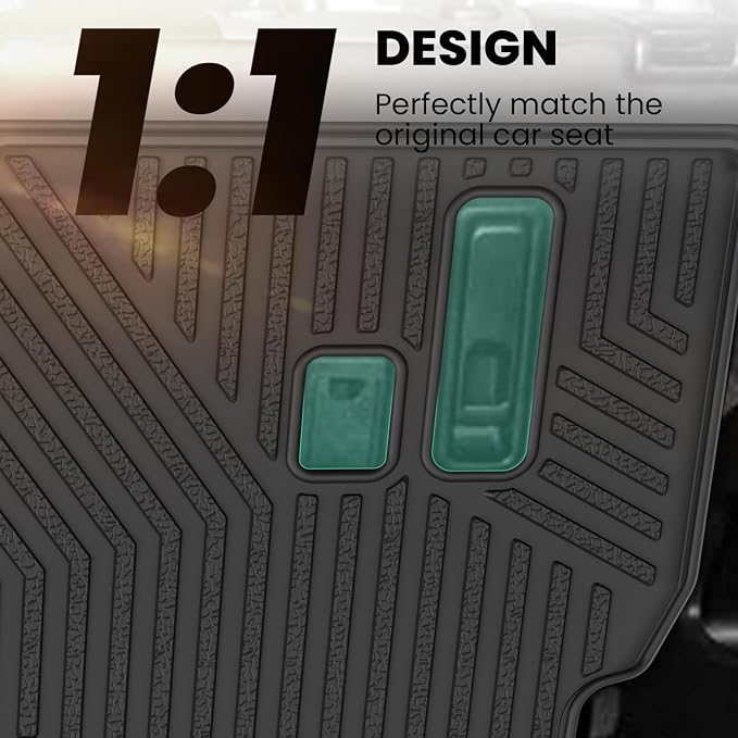 LASFIT Rear Seat Back Protector for Toyota 4Runner 2010-2024 7-Seats Back Cover (Not Fit 5 Seats) | Premium Extra Thick TPE Custom Fit Waterproof 4 Runner Second Row Back Seat Backrest Mat Liner