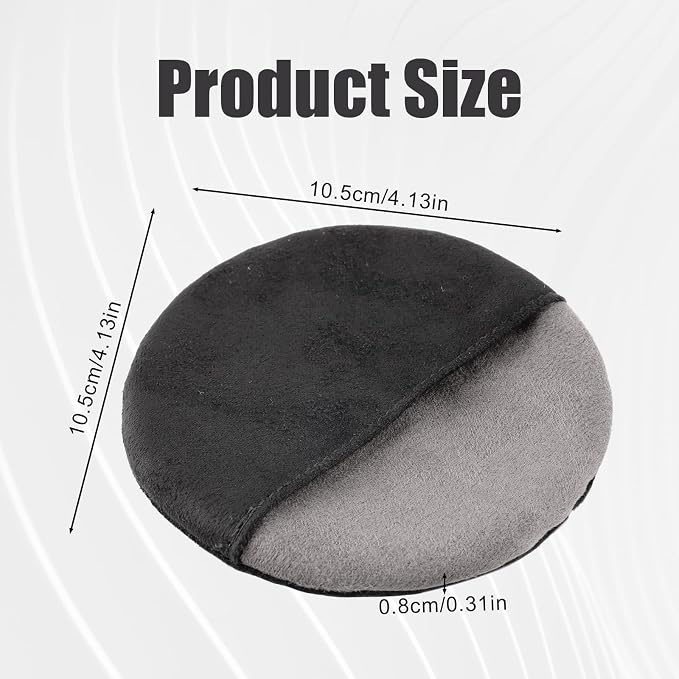 PEUTIER Car Screen Cleaner Cloth, Microfiber Car Accessories Cleaning Pads Round Car Touch Screen Cleaner Wipes for Auto Car Interior Dashboard Display Cleaning
