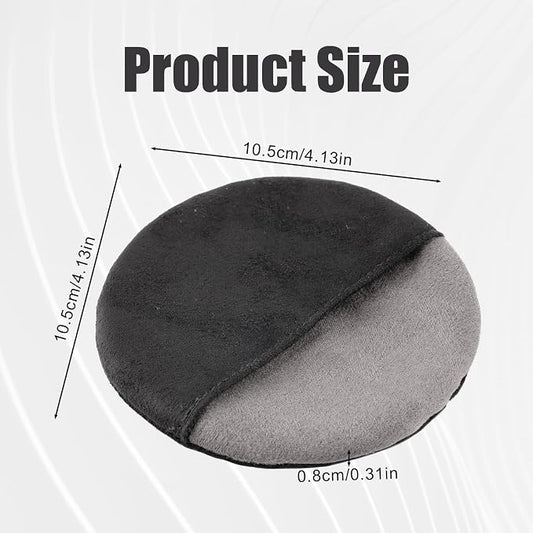 PEUTIER Car Screen Cleaner Cloth, Microfiber Car Accessories Cleaning Pads Round Car Touch Screen Cleaner Wipes for Auto Car Interior Dashboard Display Cleaning