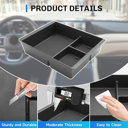 SXCY for 2025 2026 Armada Center Console Organizer for 2025 2026 Armada Accessories Center Console Tray for 2025 2026 Armada Armrest Console Organizer Tray 2025 2026 Armada Middle Console Organizer