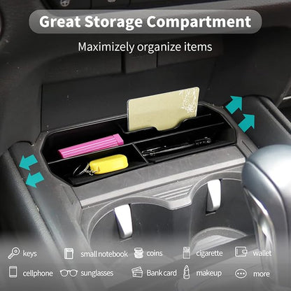 CDEFG 2023-2026 CX-50 Center Console Organizer for 2023 2024 2025 2026 Mazda CX-50 Central Console Tray Storage Box Secondary Tray Coin Container 2023-2026 CX50 Accessories (for Central Console)