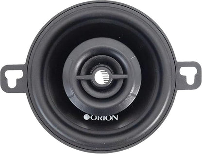 ORION Cobalt Series CB35 3.5” 2-Way Coaxial Car Speakers, 120W, 4 Ohms, Full Range, Enhanced Bass, Polypropylene Cone & Butyl Rubber Surround, Easy Install (Pair)