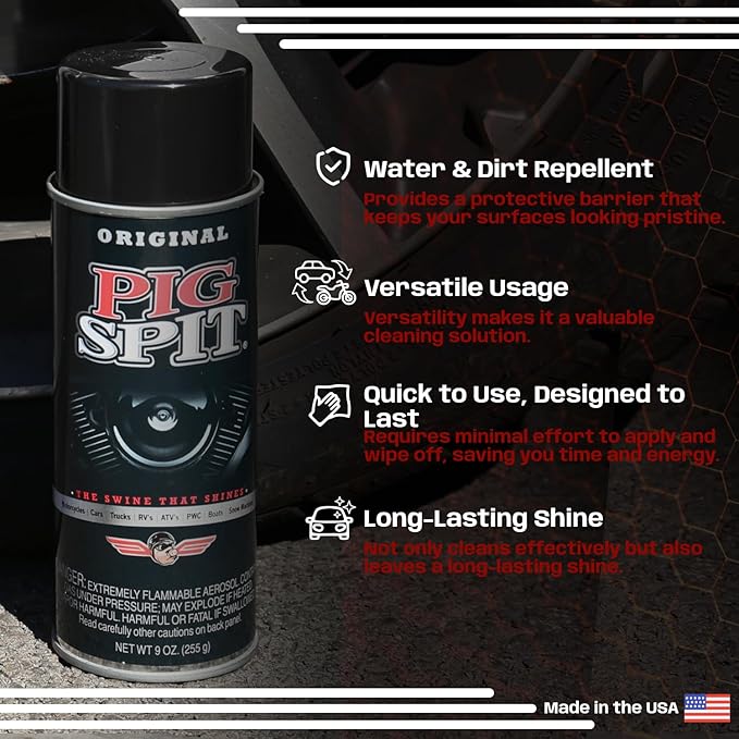 Original | Shine for Engines, Trim, Tires & Vinyl | Restores Faded Black Plastic | 9 oz. | 2-Pack