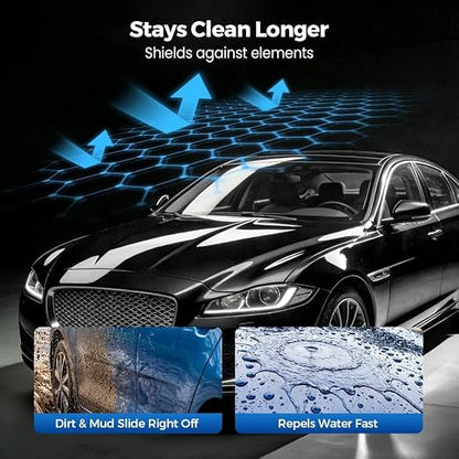 Ceramic Coating for Cars Graphene Spray 9h Ceramic Coating for Automotive Paint Protection Professional Detailing Supplies Long Lasting Anti Static Easy Apply