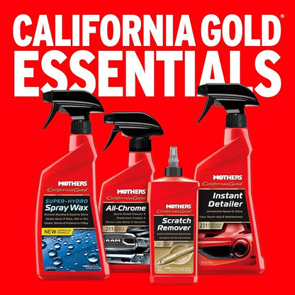 Mothers California Gold Scratch Remover, 8 oz. – Safely & Effectively Eliminates Light Scratches, Scuffs & Transfers from Paint & Clearcoat, Restores Shine Around Handles and High-Touch Areas (08408)
