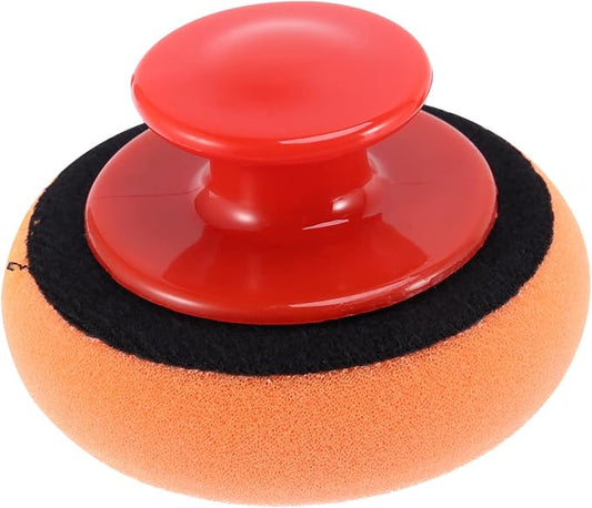 6Pcs/Set Car Wax Wash Polish Pad Sponge Cleaning Foam Kit Microfiber Applicator Pads with Gripper Handle Car-Styling