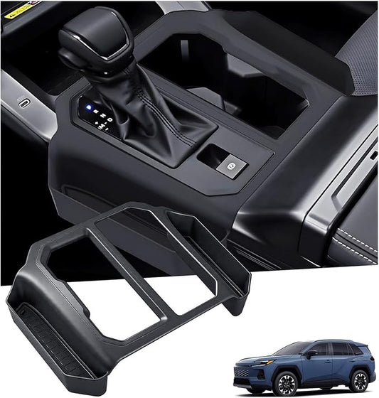 Center Console Organizer Tray Storage Box for Toyota RAV4 2026, Interior Accessories for 2026 RAV 4, Black