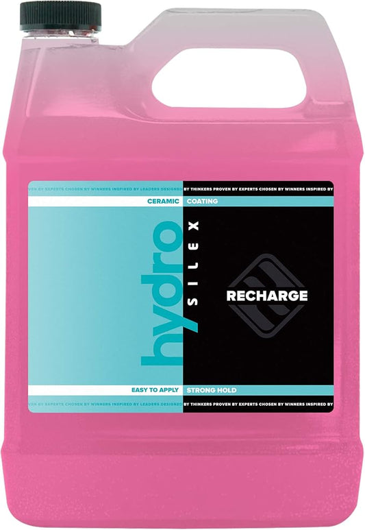 Recharge Car Ceramic Coating - Protective Ultra Hydrophobic Ceramic Detail Spray Replaces Wax & Sealants - DIY Friendly Car Care Products That Provide 6 Months of Protection - 128 Ounces