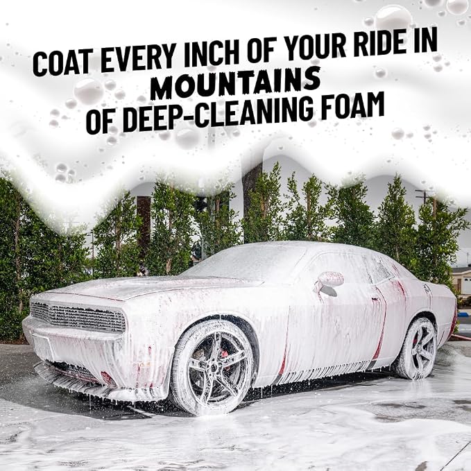 Chemical Guys EQP_310 TORQ Professional Foam Cannon Max Foam 8, (Great for Cars, Trucks, SUVs, Motorcycles, RVs & More) 32 oz Bottle