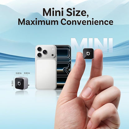 OTTOCAST Mini Slim 3.0 2026 Upgrade Wireless CarPlay & Android Auto Adapter | Plug & Play, Fast Auto-Reconnect, Dual-Band 5Ghz,Remember Two Phones