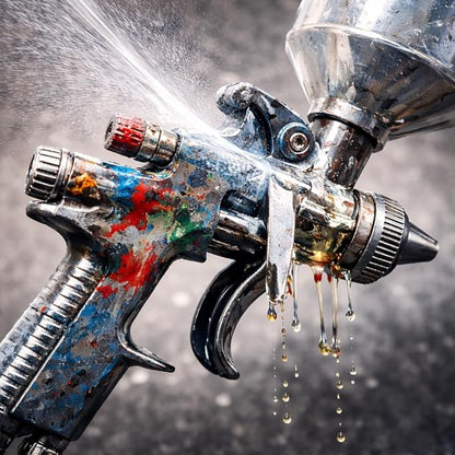 LiME LiNE Urethane Spray Gun and Airbrush Cleaner for Automotive Painting: Bonus Cleaning Brush Included 1 (Quart)