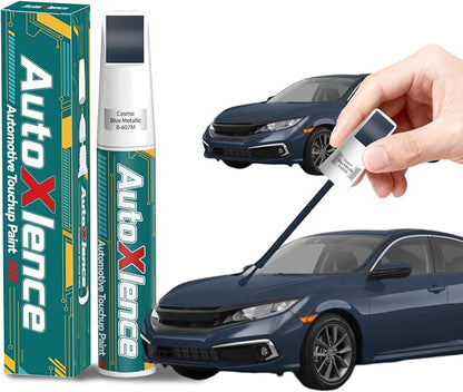B-607M Cosmic Blue Metallic Touch Up Paint Compatible with Honda Car Paint Pen Scratch Repair Automotive Scratch Remover Fix Exact Color Match