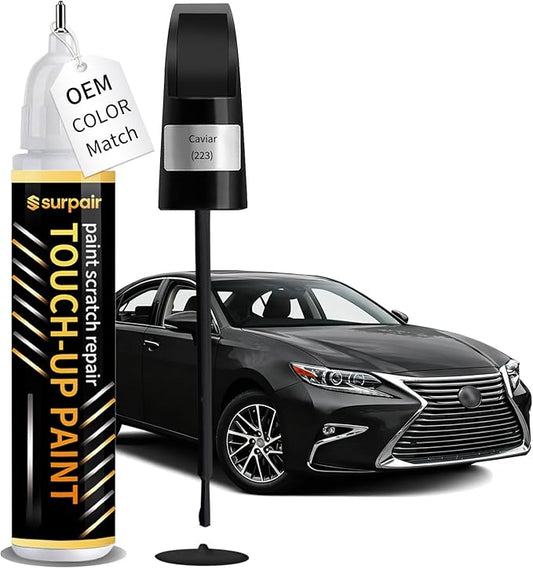 Caviar 223 Touch up Paint for Lexus OEM Color Match Car Scratch Repair Kit for Nicks & Chips Scratches Quick & Easy Paint Fix 2-In-1 Car Scratch Remover Pen