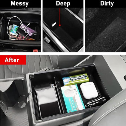 TTCR-II Compatible with Kia Sportage Center Console Organizer 2023 2024 2025 2026, for Sportage NQ5 Console Organizer Tray EX/LX/SX/X-Line 2023 2024 2025 2026