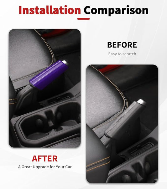JWWY Interior Trim Kit Full Set Dress-Up Decor Set Center Console Gear Shift Dashboard Panel,Door Window Switch Knob Speaker Cover Trim for 2024–2026 Jeep Wrangler JL JLU & Gladiator JT Purple 28pcs