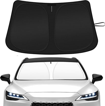 Car Windshield Sun Shade Compatible with 2023 2024 2025 2026 Lexus RX350 RX350F Sport RX350L Accessories Foldable Front Window Sunshade Custom Windshield Cover Sun Visor