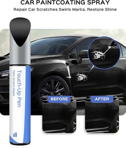 D4S Crystal Black Pearl Touch Up Paint Compatible with Subaru Exact Match Chips and Nicks Touch Up