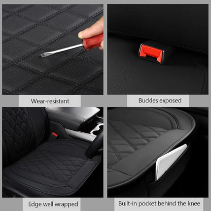 MIROZO Dodge Ram Seat Covers Full Set,Waterproof Car Seat Cover Fits for 2009-2026 Ram 1500/2500/3500 Crew Quad Regular Cab,Heavy Duty Protection Pickup Cushions with Split Flat Bench 40/60,Black