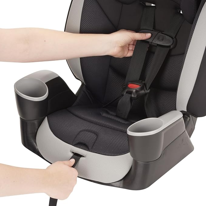 Evenflo Maestro Sport Booster Car Seat (Granite Gray)