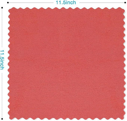 Orighty Microfiber Cleaning Cloth, 200 Pack Microfiber Towels for Cars, Multi-Purpose Shop Towels Cleaning Rags Bulk for Car, Home, Kitchen, 11.5’’ x 11.5’’, Red