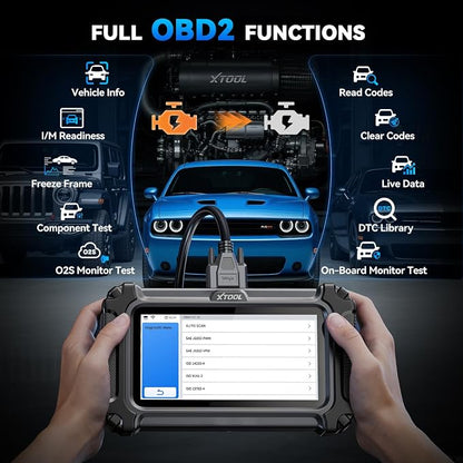 XTOOL IP500 for Toyota OBD2 Scanner, Full Systems Bi-Directional Scan Tool for Toyota/Lexus/Scion with Multi-in-One Live Data Graph, All Reset Services-(Injector Coding/EPB/ABS), Lifetime Free Update