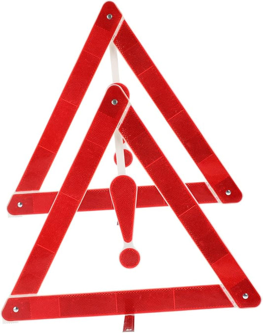 2pcs Car Safety Triangle Road Safety Kit Auto Warning Sign Material and Easy Installation