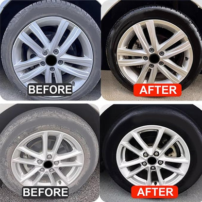 Car Tire Coating Agent Wheel Maintenance Dressing Sprayer Suitable For Enhanced Protections Against Aging Cracks Fading