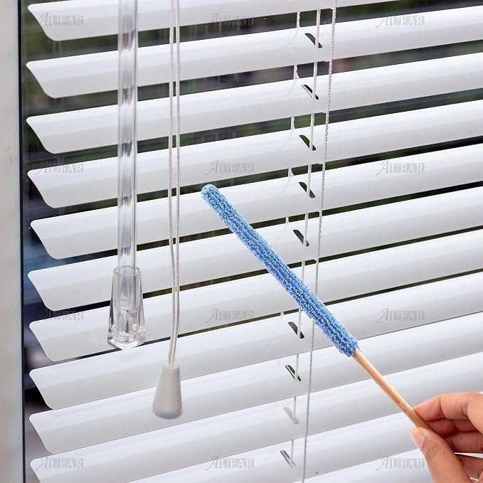 AUEAR, 8 Pack Microfiber Detail Duster Sticks Crevice Cleaning Tool for Home Car The Smallest Spaces