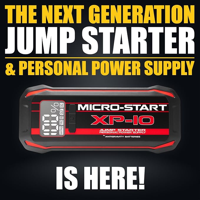 Antigravity Batteries 600A Lithium Jump Starter – 12V Portable Battery Booster for Gas & Diesel Vehicles up to 7.3L, Compact Jump Box with USB-C Fast Charging