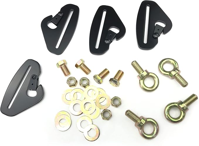 Orange Cycle Parts Quick-Release Harness Mount Kit for Can-Am Maverick by DragonFire 14-2103