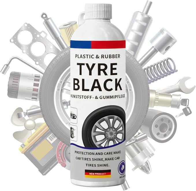 Tire Shine Spray - Instant Tyre Dressing | Trim Dressing Spray, Vehicle Tyre Cleaning Product, Automotive Wheel Protectant for Trucks Sedans Rvs Suvs Auto Enthusiasts Fleet Managers Vehicle