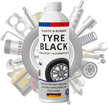 Tire Shine Spray - Instant Tyre Dressing | Trim Dressing Spray, Vehicle Tyre Cleaning Product, Automotive Wheel Protectant for Trucks Sedans Rvs Suvs Auto Enthusiasts Fleet Managers Vehicle