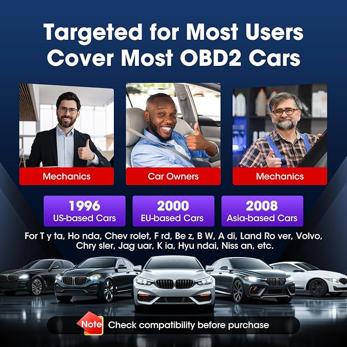 Launch Creader VII+ V3.0 OBD2 Scanner, ABS/SRS/Engine/Transmission Check Code Reader for Car, 2026 Diagnostic Scan Tool with Oil/Throttle/SAS Reset, Support Full OBD2, Lifetime Free Update