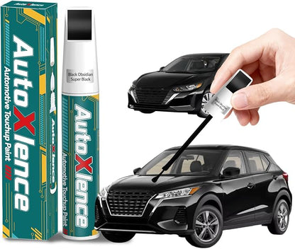 Black Obsidian/Super Black(KH3) Touch Up Paint Compatible with Nissan Car Paint Pen Scratch Repair Automotive Scratch Remover Fix Exact Color Match