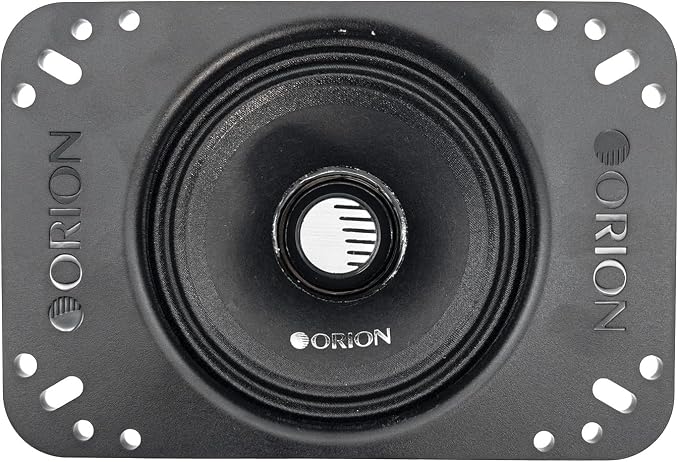 ORION Cobalt CM452 High Efficiency 4" / 4x6 Mid-Range Bullet Loudspeakers, 400W Max Power, 100W RMS, 2 Ohm, 1.2" Voice Coil - Pro Car Audio Stereo, Midrange Speakers (Pair)