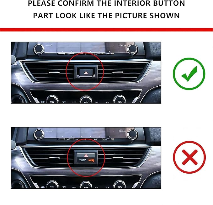 20 Pcs Carbon Fiber Interior Kit, Gear Shift Panel Cover AC Air Vent Cover Side Door Panel Strip Cover Steering Wheel Cover Compatible with Honda Accord 10th Gen 2018-2022