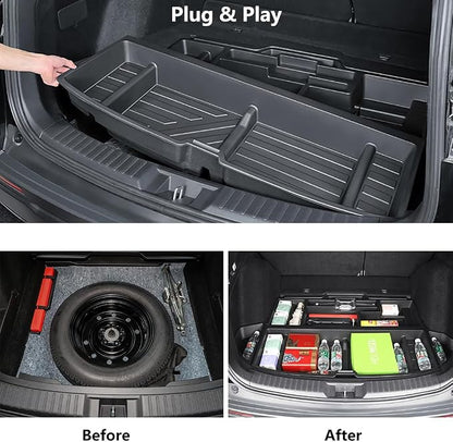 Trunk Custom-Fit Organizer for 2023-2026 Honda CR-V, SUV Insert Cargo Rear Hatch Storage Box for CRV EX LX EX-L Touring Turbo Plus Sport Accessories