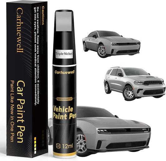 Touch Up Paint for Dodge Triple Nickel(PSE/SSE) Car Touch Up paint Genuine Exact Color Code Compatible With Dodge Vehicle