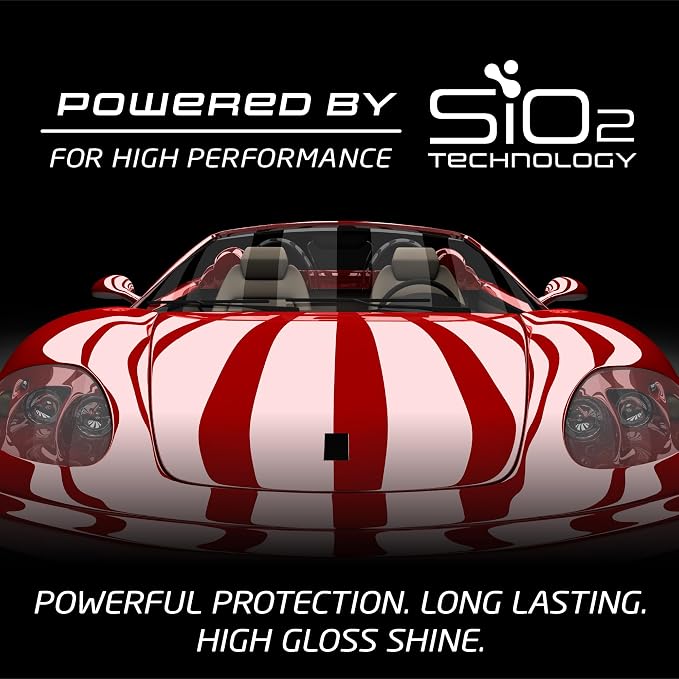 Formula 1 Color Wax Spray for Red Cars, Gives Ceramic Water Beading Protection and Ultimate Shiny Finish, Fills Minor Scratches with Color-Match Pigment, 23 oz