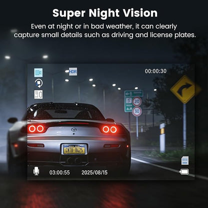 Miden 2-Channel Dash Cam